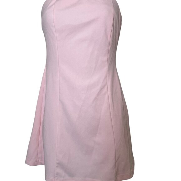 Miscreants Pink Strapless Micro Mini Dress Size US 4 - Picture 3 of 6
